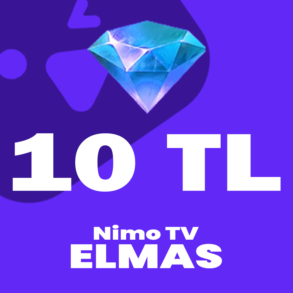 10 TL Nimo TV Elmas