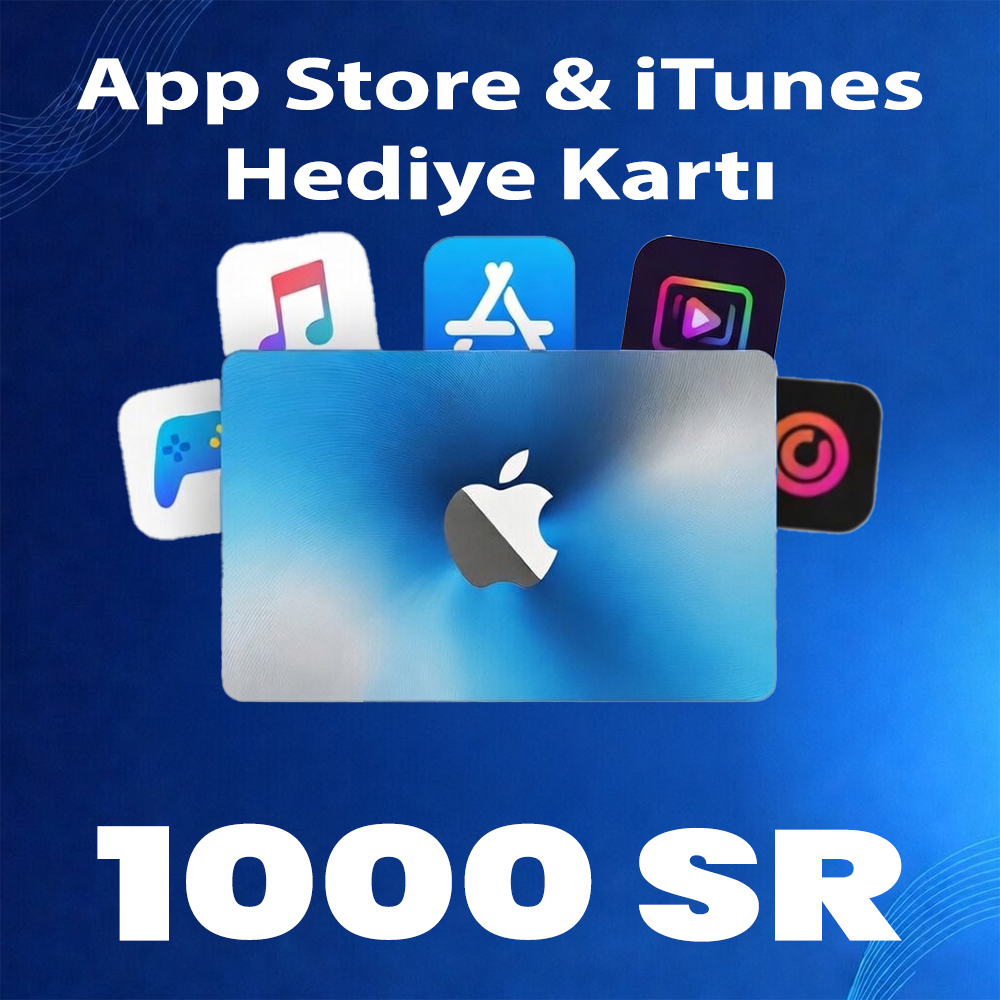 1000 SR App Store & iTunes Hediye Kartı