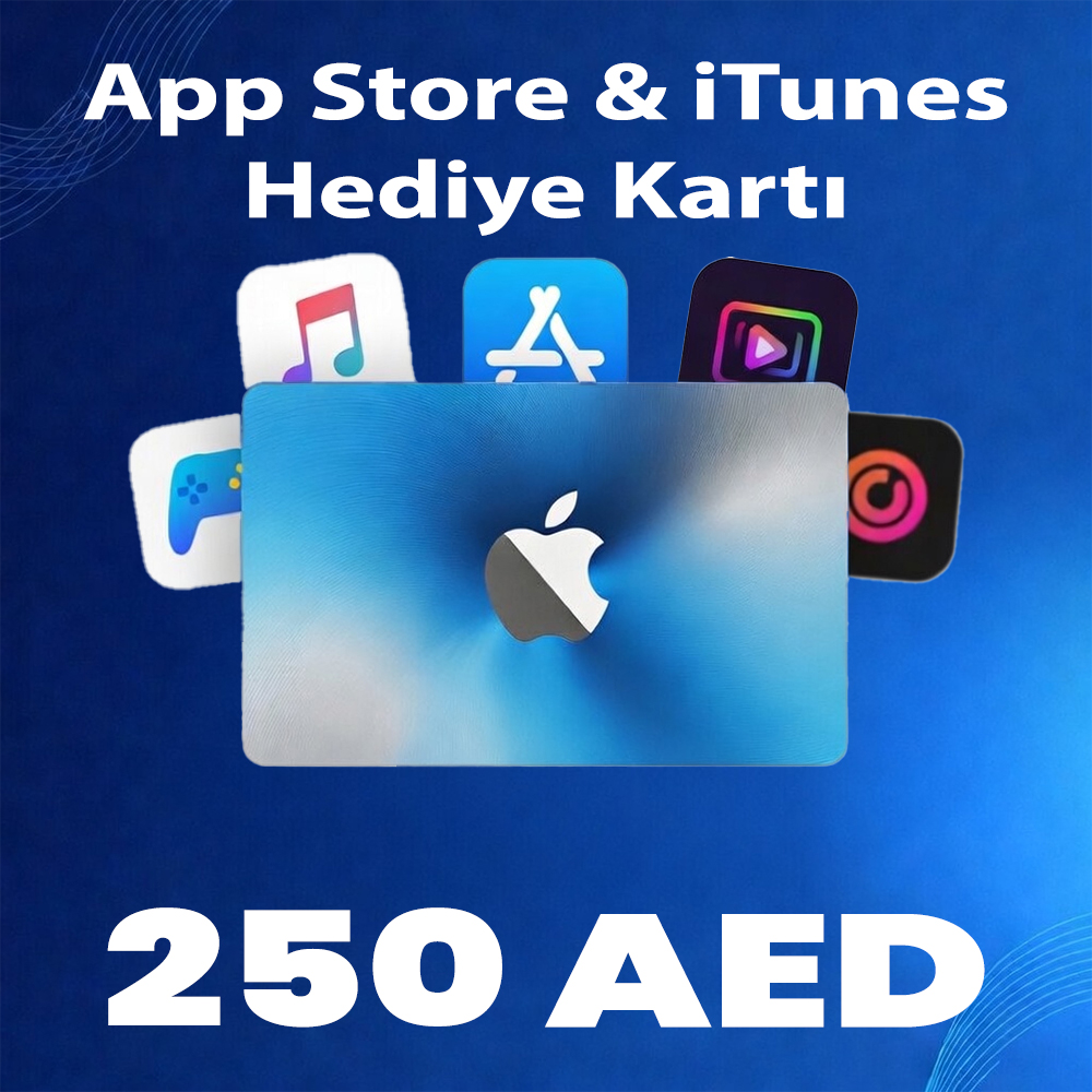 250 AED App Store & iTunes Hediye Kartı