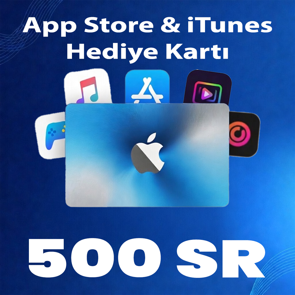 500 SR App Store & iTunes Hediye Kartı