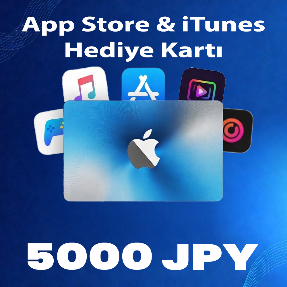 App Store & iTunes Gift Card 5000 JPY