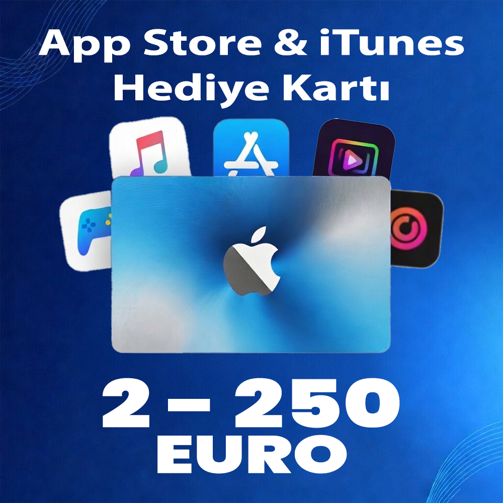 App Store & iTunes Hediye Kartı Avusturya (2 - 250 EUR)