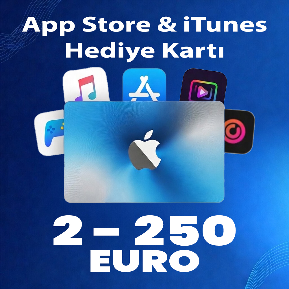 App Store & iTunes Hediye Kartı İspanya (2 - 250 EUR)