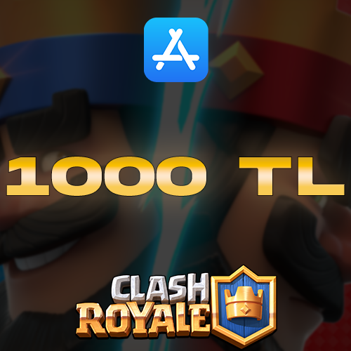 Clash Royale App Store 1000 TL