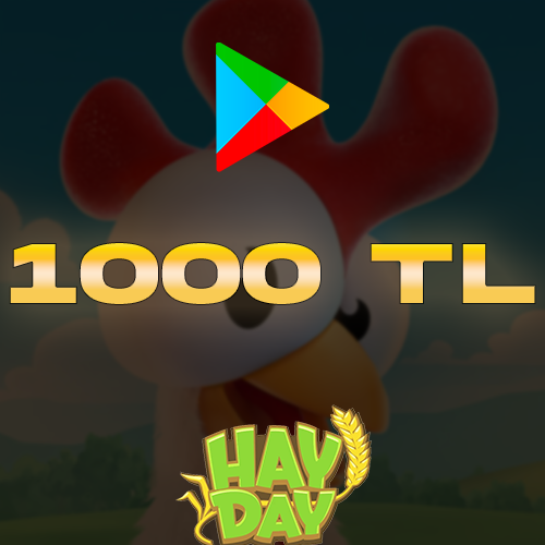 Hay Day 1000 TL Google Play