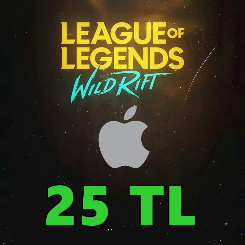 LoL: Wild Rift 25 TL Gift Card (iOS)