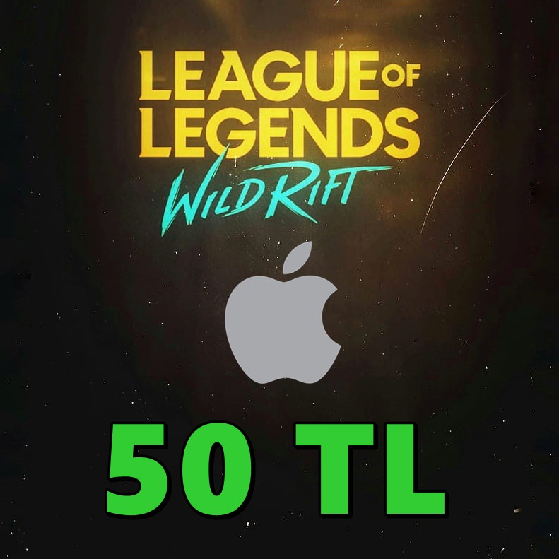 LoL: Wild Rift 50 TL Gift Card (iOS)