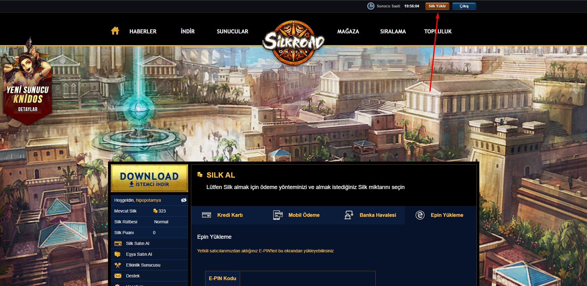 Silkroad Online T&uuml;rkiye Silk